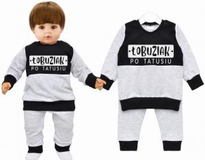 Komplet dziecięcy Łobuziak po tatusiu r. 62-104