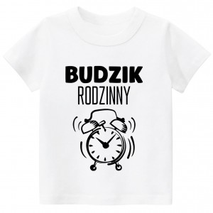 T-shirt, koszulka Budzik rodzinny r. 86-164